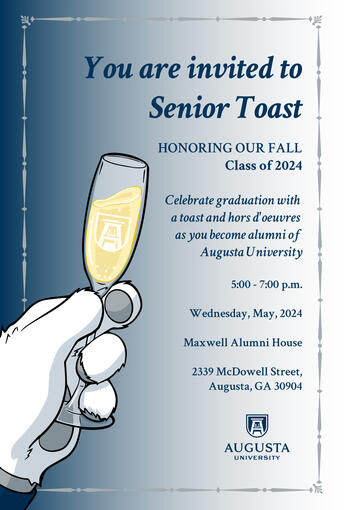 Senior Toast Invitation