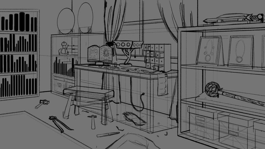 Blacksmith's Study Sketch (2024)