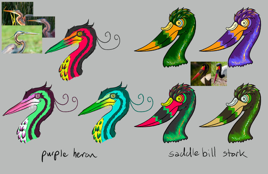 The Flock of Forgotten Faces Character Concept 2 (2024)