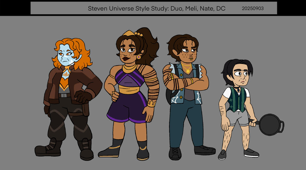 Steven Universe Style Study