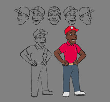 Larry Jones Character Concept (2023)