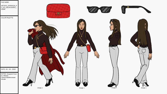 Liliana Character Design