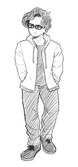 Style Study of Kōhei Horikoshi using self (2023)