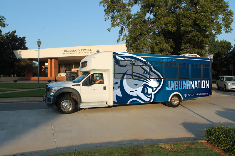 Jaguar Nation Bus Wrap (Mockup)
