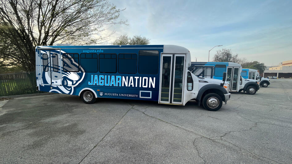 Jaguar Nation Bus Wrap (Mockup)