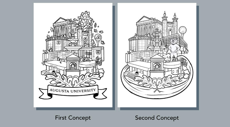 Landmark Illustration Process