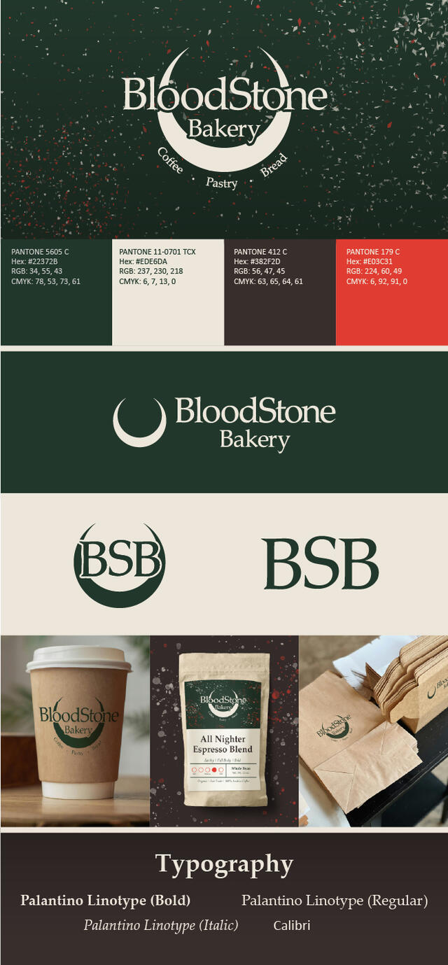 BloodStone Bakery Quick Brand Guide